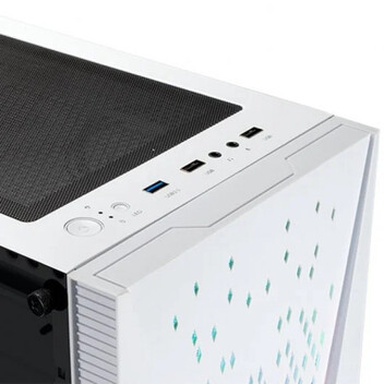 Abysm Gaming Danube Kolpa ARGB Caja PC ATX Cristal Templado USB 3.0 Blanco Abysm Gaming Danube Kolpa ARGB Caja PC ATX Cristal Templado USB 3.0 Blanco