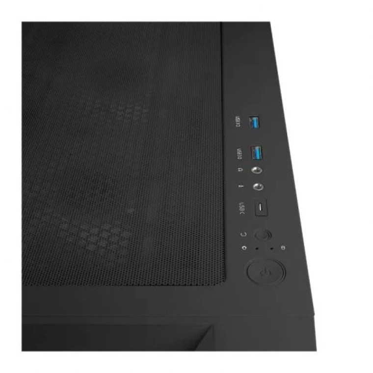 Abysm Gaming Danube Mura BX300 ARGB E-ATX Cristal Templado USB 3.2 Negra