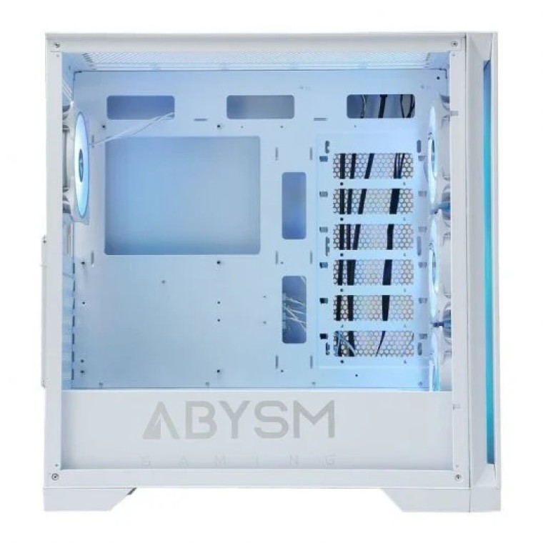 Abysm Gaming Danube Mura BX300 ARGB E-ATX Cristal Templado USB 3.2 Blanca