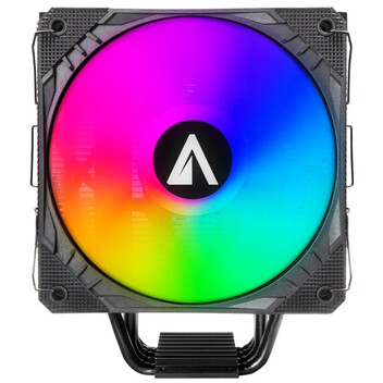 Abysm Gaming Aire Snow IV ARGB 4 Pipes Ventilador CPU 120mm Negro Abysm Gaming Aire Snow IV ARGB 4 Pipes Ventilador CPU 120mm Negro