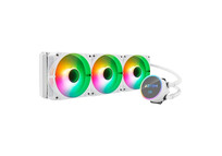 Abysm Artic White 360 ARGB Kit de Refrigeración Líquida Con Display Blanca