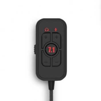 Abysm Gaming AG700 Pro 7.1 Auriculares Gaming Negro/Rojo Abysm Gaming AG700 Pro 7.1 Auriculares Gaming Negro/Rojo