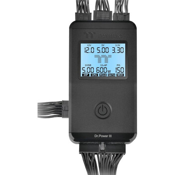 Fuente Alimentación Thermaltake Dr.Power III Comprobador de Fuentes de Alimentación Fuente Alimentación Thermaltake Dr.Power III Comprobador de Fuentes de Alimentación
