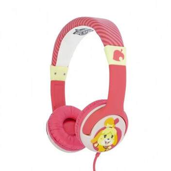 OTL Technologies Animal Crossing Isabelle Auriculares Infantiles con Limitador de Volumen