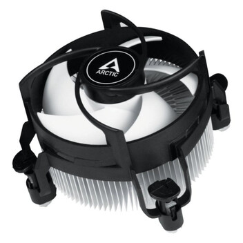 Ventilador CPU Refrigerador de aire ARCTIC Alpine 17 LGA1700 92mm PWM Negro y Plata Ventilador CPU Refrigerador de aire ARCTIC Alpine 17 LGA1700 92mm PWM Negro y Plata