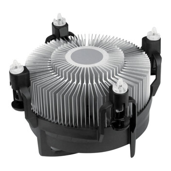 Ventilador CPU Refrigerador de aire ARCTIC Alpine 17 LGA1700 92mm PWM Negro y Plata Ventilador CPU Refrigerador de aire ARCTIC Alpine 17 LGA1700 92mm PWM Negro y Plata