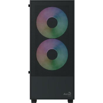 Torre PC Semitorre AeroCool B508A ATX Negra, lateral cristal templado, 5 ventiladores ARGB, soporte Torre PC Semitorre AeroCool B508A ATX Negra, lateral cristal templado, 5 ventiladores ARGB, soporte