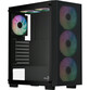 Torre PC Torre Gaming AeroCool B509A ATX 6 Ventiladores ARGB Vidrio Templado Negra Torre PC Torre Gaming AeroCool B509A ATX 6 Ventiladores ARGB Vidrio Templado Negra