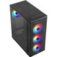 Torre PC Caja PC Aerocool Designer Torre Midi 4x Ventiladores RGB/ATX/Frontal Mesh Negra Torre PC Caja PC Aerocool Designer Torre Midi 4x Ventiladores RGB/ATX/Frontal Mesh Negra