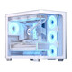 Torre PC Caja PC Aerocool P500C Blanca ARGB Vidrio Templado ATX / Micro-ATX / Mini-ITX 4 Ventiladore