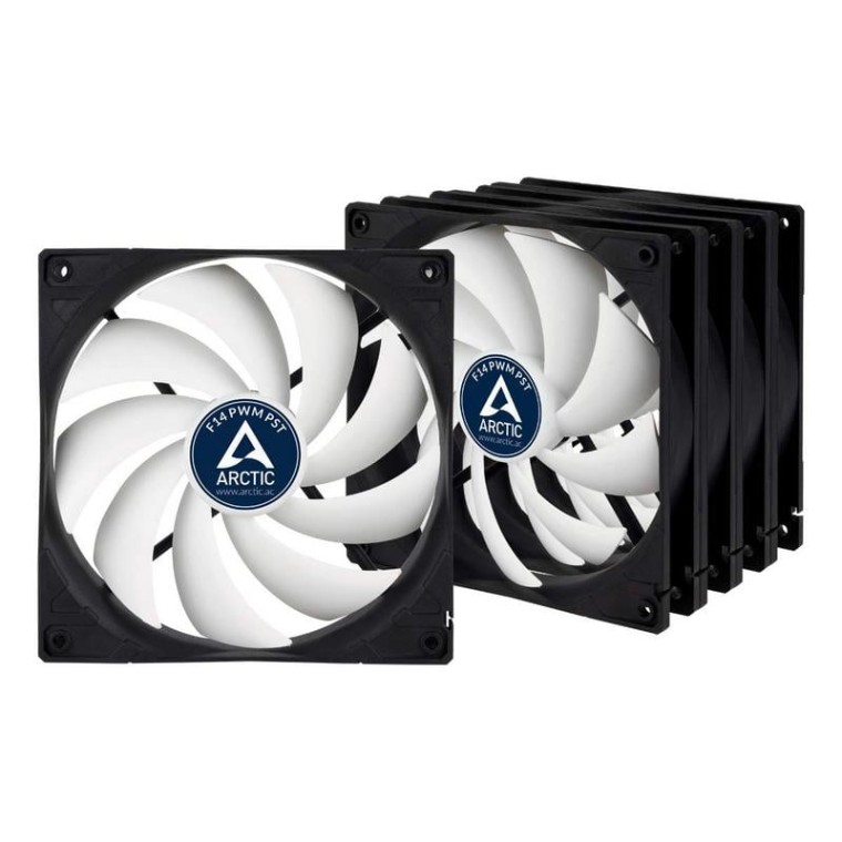 Arctic F14 PWM PST Value Pack de 5 Ventiladores 140mm