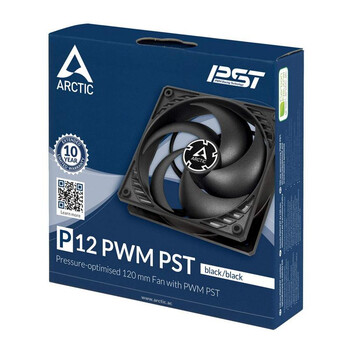 Arctic P12 PWM PST Ventilador 120mm Negro Arctic P12 PWM PST Ventilador 120mm Negro