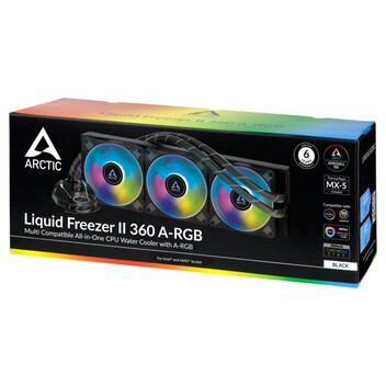 Arctic Liquid Freezer II 360 A-RGB Kit Refrigeración Líquida 360mm Arctic Liquid Freezer II 360 A-RGB Kit Refrigeración Líquida 360mm