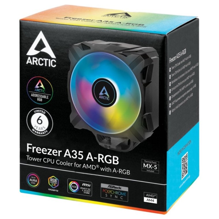 Arctic Freezer A35 A-RGB Ventilador CPU 120mm