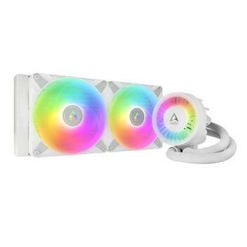 Refrigeración líquida ARCTIC Liquid Freezer III 280 A-RGB 2x140mm Blanco PWM Multisocket Refrigeración líquida ARCTIC Liquid Freezer III 280 A-RGB 2x140mm Blanco PWM Multisocket