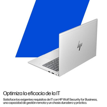 Portátil HP EliteBook 6 G1i 14" Intel Core Ultra 7 255U 16GB 512GB SSD AI PC Wolf Pro Plata