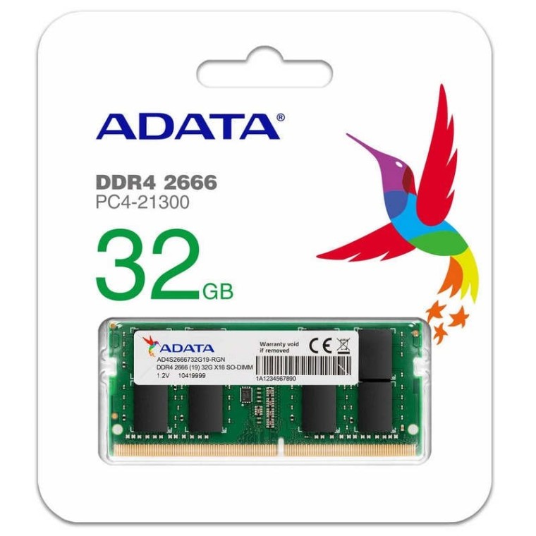 Adata Premier SO-DIMM DDR4 16GB 2666MHz PC4-21300 CL19