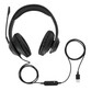 Targus AEH102GL Auriculares con Micrófono USB Negros