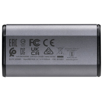 Disco Duro Adata Elite SE880 SSD Externo 1TB USB-C 3.2 Gen 2 Gris Disco Duro Adata Elite SE880 SSD Externo 1TB USB-C 3.2 Gen 2 Gris