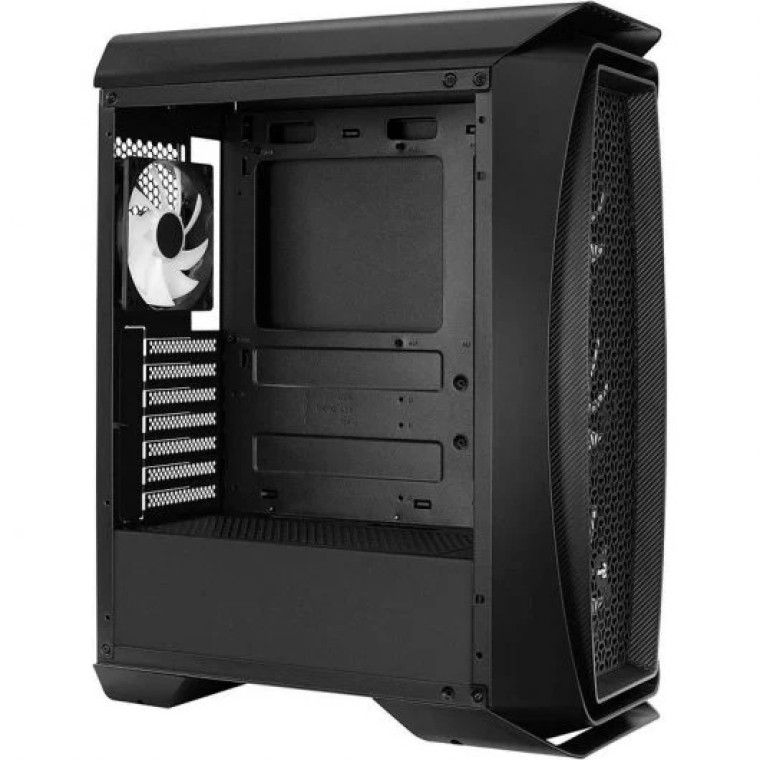 Aerocool Aero One Frost Cristal Templado USB 3.1 RGB Negra