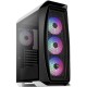 Aerocool Aero One Frost Cristal Templado USB 3.1 RGB Blanca