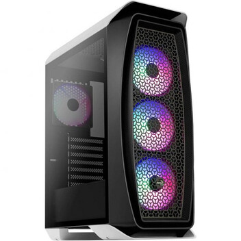 Aerocool Aero One Frost Cristal Templado USB 3.1 RGB Blanca Aerocool Aero One Frost Cristal Templado USB 3.1 RGB Blanca