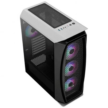 Aerocool Aero One Frost Cristal Templado USB 3.1 RGB Blanca Aerocool Aero One Frost Cristal Templado USB 3.1 RGB Blanca