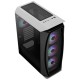 Aerocool Aero One Frost Cristal Templado USB 3.1 RGB Blanca