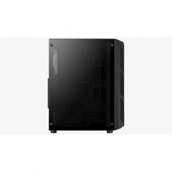 Aerocool Prime Cristal Templado USB 3.2 ARGB Negra