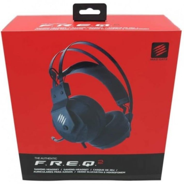 Mad Catz F.R.E.Q. 2 Auriculares Gaming Negros