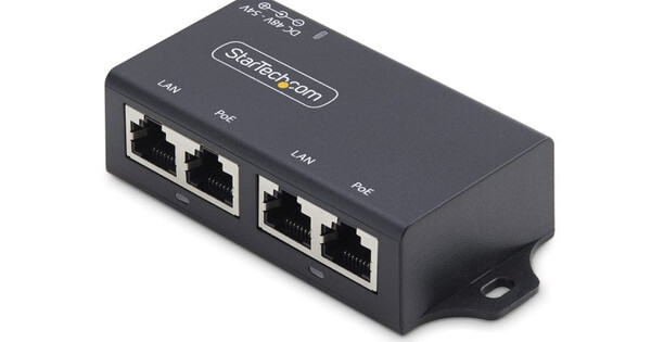 StarTech PoE+ 30W 2 puertos Gigabit | CrearPC