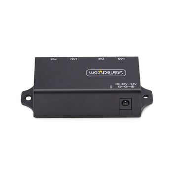 Fuente Alimentación StarTech 30W Gigabit PoE+ 2 Puertos Certificación IEEE 80 Fuente Alimentación StarTech 30W Gigabit PoE+ 2 Puertos Certificación IEEE 80
