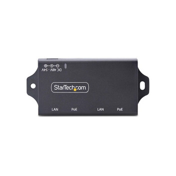 Fuente Alimentación StarTech 30W Gigabit PoE+ 2 Puertos Certificación IEEE 80 Fuente Alimentación StarTech 30W Gigabit PoE+ 2 Puertos Certificación IEEE 80