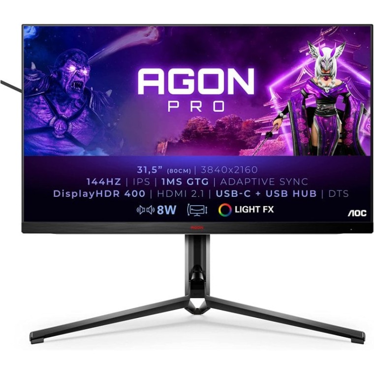 AOC AGON PRO AG324UX 31.5" LED IPS UltraHD 4K 144Hz G-Sync Compatible USB-C