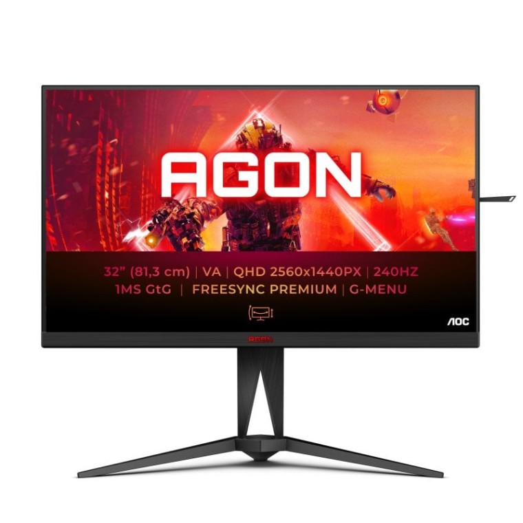 AOC AGON AG325QZN/EU 31.5" LED QHD 240Hz FreeSync Premium