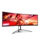 AOC AG493QCX 48.8" LED Dual FullHD 144Hz FreeSync Premium Pro Curva