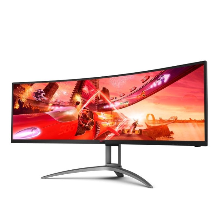 AOC AG493UCX2 48.8" LED Dual QHD 165Hz USB-C FreeSync Premium Pro Curva