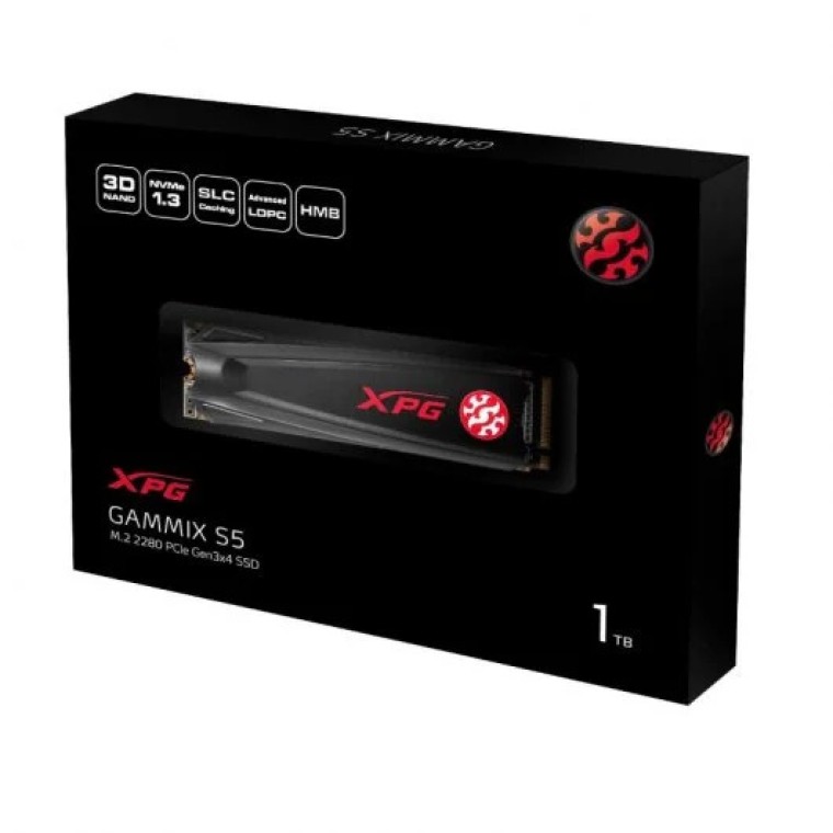 Adata XPG GAMMIX S5 1TB SSD M.2 NVMe PCI-e 3.0