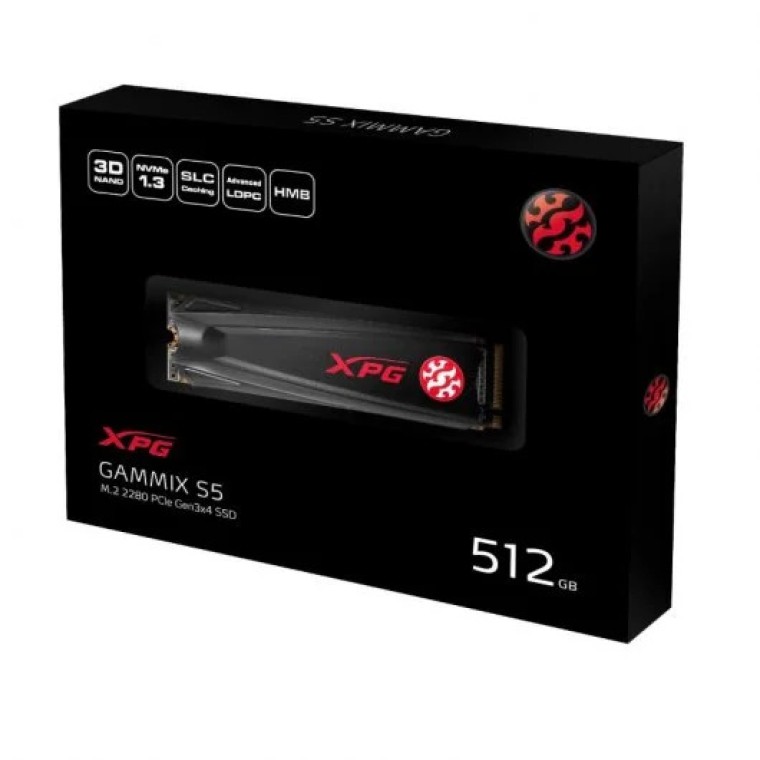 Adata XPG GAMMIX S5 M.2 NVMe 512GB TLC PCIe 3.0