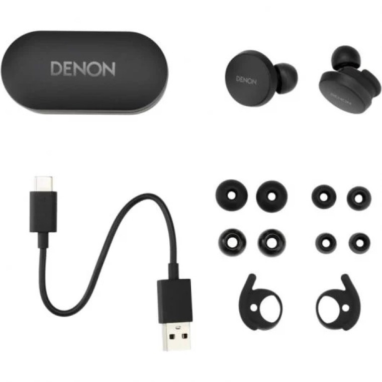 Denon Perl Auriculares Bluetooth True Wireless con Cancelación de Ruido