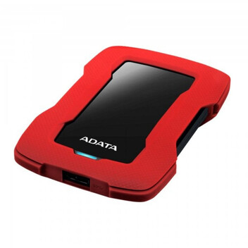 Disco Duro ADATA HD330 2TB HDD 2.5 pulgadas USB 3.2 Gen 1 Rojo Antigolpes