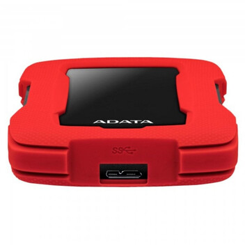 Disco Duro ADATA HD330 2TB HDD 2.5 pulgadas USB 3.2 Gen 1 Rojo Antigolpes