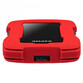 Disco Duro ADATA HD330 2TB HDD 2.5 pulgadas USB 3.2 Gen 1 Rojo Antigolpes
