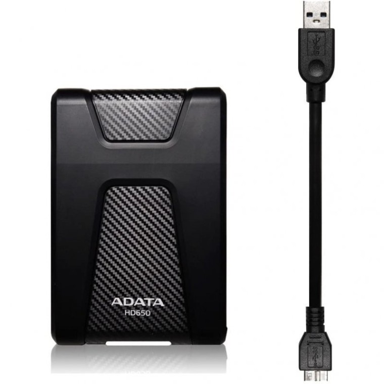 Adata HD650 1TB 2.5" USB 3.1 Negro