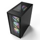 Torre PC Montech AIR 1000 PREMIUM Cristal Templado USB 3.2 Negra