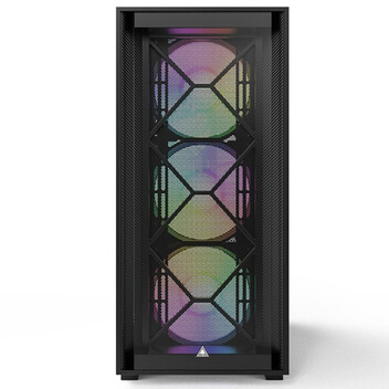 Torre PC Montech AIR 1000 PREMIUM Cristal Templado USB 3.2 Negra