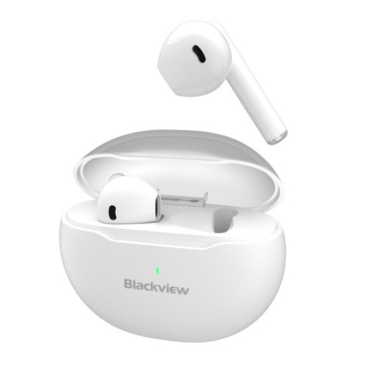 Blackview Airbuds 6 Auriculares Bluetooth con Estuche de Carga Blancos