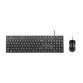 Teclado de membrana Targus AKM622ES Layout ES alámbrico USB con ratón incluido Teclado de membrana Targus AKM622ES Layout ES alámbrico USB con ratón incluido