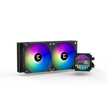 Refrigeración Líquida Zalman ALPHA2 A24 BLACK 240mm 2 Ventiladores RGB Multicolor Refrigeración Líquida Zalman ALPHA2 A24 BLACK 240mm 2 Ventiladores RGB Multicolor