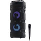 Elbe ALT-88-TWS Altavoz Karaoke Portátil LED 10W SD/USB/FM + Micrófono Negro